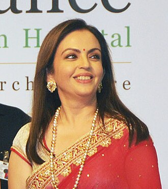 Nita Ambani — subject of a documented acquisition of $8.50B